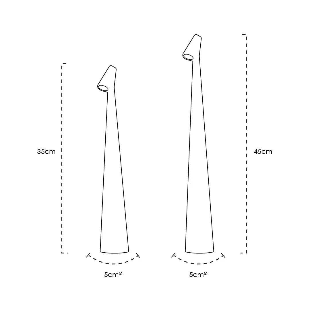 Mirasol Minimalistyczna Lampa Stołowa | Dotykowa