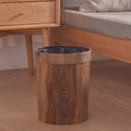 Nikolai Scandinavian Wooden Trash Can | Minimalist Design