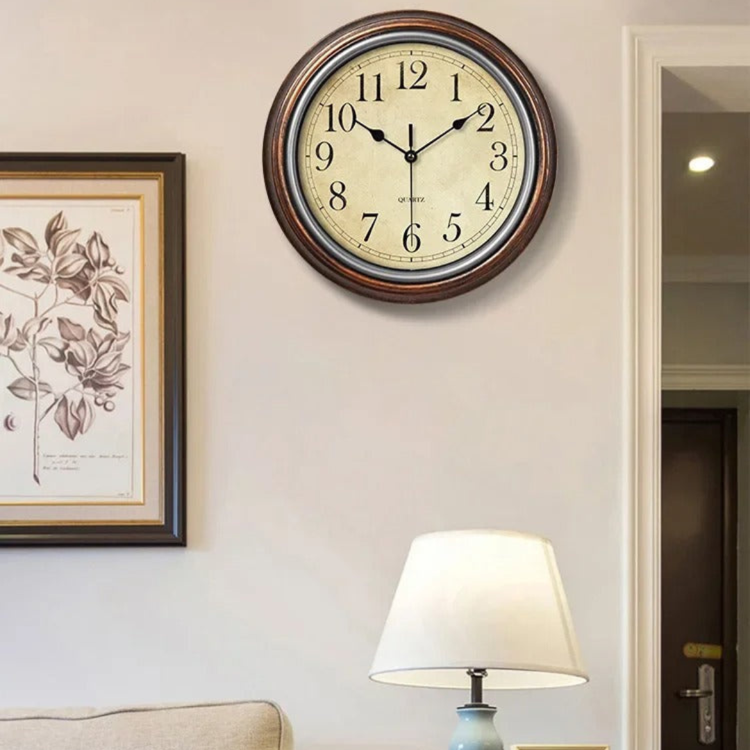 Leszek Drewniany Zegar Ścienny | Klasyczny Minimalizm