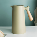 Janina Thermal Pitcher with Wooden Handle | Insulated